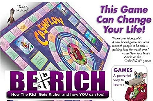 RIch Dad CashFlow 101 Board Games by Robert Kiyosaki 2-6 Players