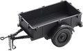 FMS FCX18 RC Cars Accessory for 1:18/1:12 Crawler Trucks - Land Cruiser 80 &amp 1:12 RC Cars: Utility Trailer Type A Black