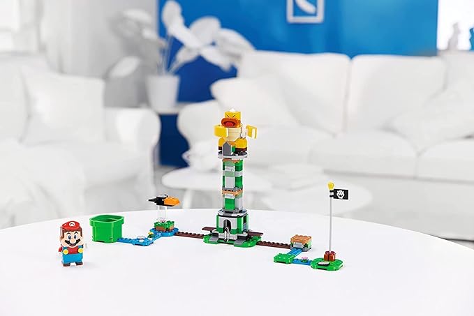 LEGO Super Mario Boss Sumo Bro Topple Tower Expansion Set 71388 Building Kit Collectible Toy for Kids New 2021 (231 Pieces) Multicolor