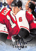 Autograph Warehouse 249008 Chris Therien Autographed Hockey Card - Philadelphia Flyers 1996 Upper Deck BAP - No. S21