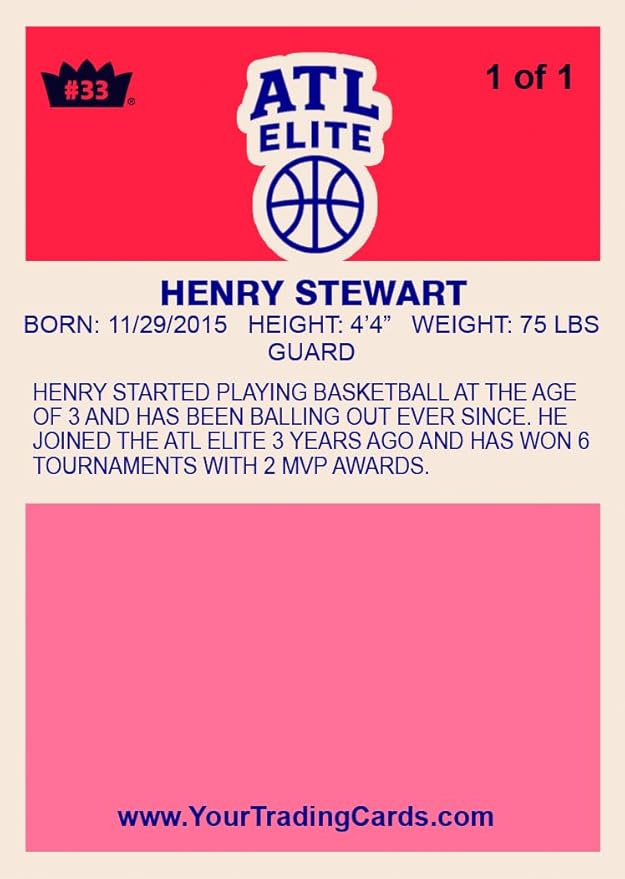 Custom Personalized Basketball Cards 50 Count Retro 1986-87 Fleer Tribute Design Customized with Your Photo and Information (50)