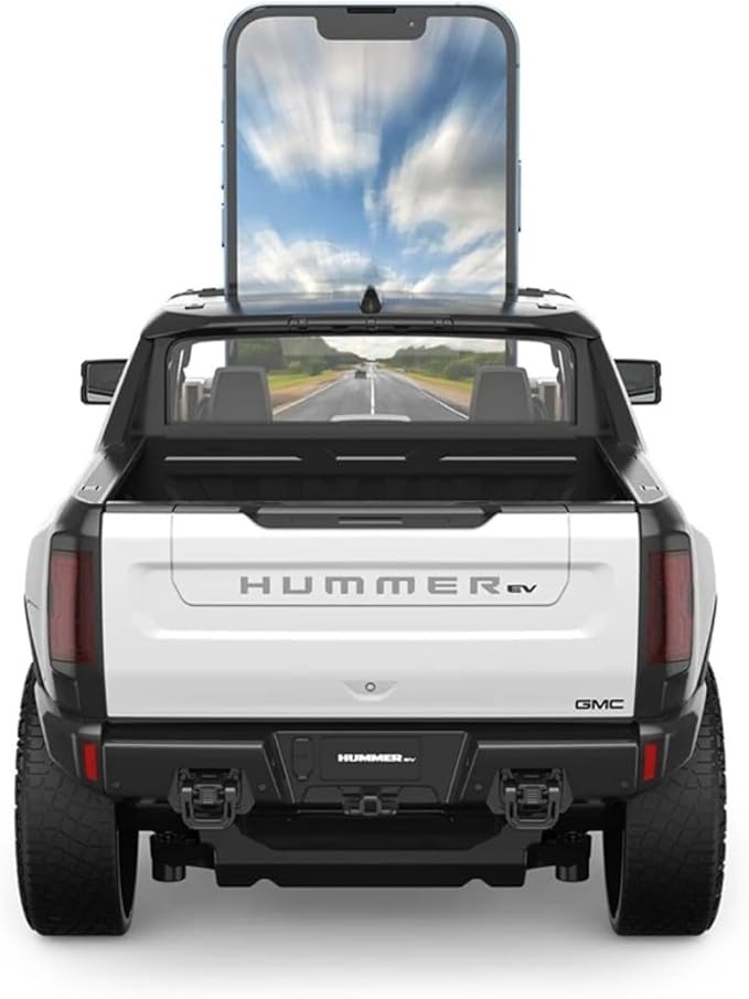 1/16 RC Raing Car for Hummer EV Remote Control Alloy Car with Crab Walking Model 4.8V 600mAh Vehicle Adult Collectible (1/16 White)