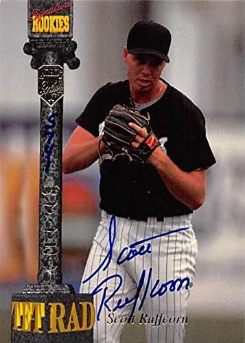Sports Memorabilia Autograph Warehouse 248837 Scott Ruffcorn Autographed Baseball Card - Chicago White Sox 1994 Signature Rookies - No. C
