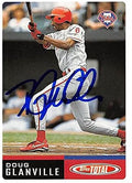 Sports Memorabilia Autograph Warehouse 244647 Doug Glanville Autographed Baseball Card - Philadelphia Phillies FT 2002 Topps Total - No. 414