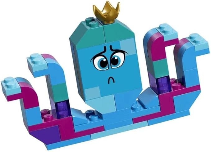 LEGO THE LEGO MOVIE 2 Queen Watevra’s Build Whatever Box! 70825 Pretend Play Toy and Creative Building Kit for Girls and Boys 2019 (455 Pieces)