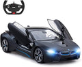RASTAR Remote Control Car 1:14 BMW i8 Radio Remote Control Racing RC Toy Car Model Vehicle Open Doors by RC MattBlack