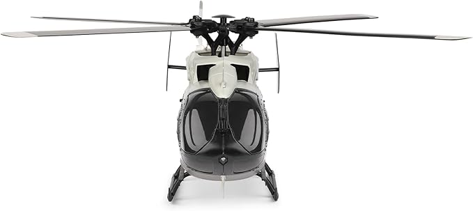 Wltoys K160 Helicopter 4CH EC-145 Rescue Helicopter with Brushless Motor &amp 6G Gyro - Altitude Hold One-Touch Fly 8-10 Min Flight Anti-Crash Scale 4-Blade Design for Beginners and Pros