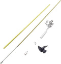 RC Boat 4mm 350mm Flexible Shaft CW CCW Drive Cable Shaft Strut Mount 36mm Propeller for RC Boat Speed Mono V Oval Catamaran(Right Hand)
