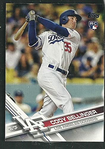 2017 Topps Update #US50 Cody Bellinger Rookie Card Los Angeles Dodgers Hot