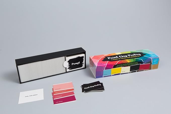Paint Chip Poetry: A Game of Color and Wordplay (Poetry Game Unique Poem Gift for Teachers)