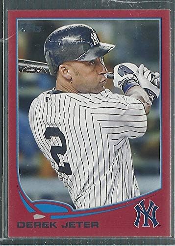 2013 Topps #2 Derek Jeter Red Target Parallel SSP New York Yankees