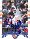Sports Memorabilia Autograph Warehouse 245890 Bill Mueller Autographed Baseball Card - Chicago Cubs 2002 Fleer - No. 212