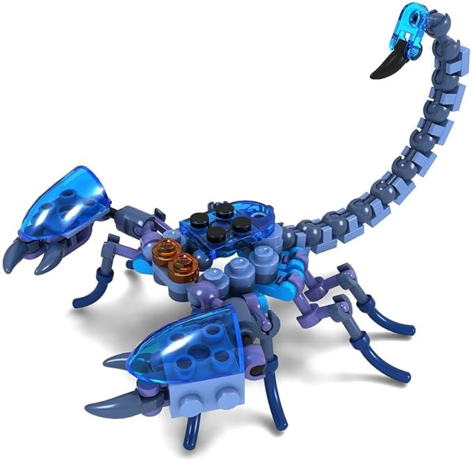 Inspired Insect Collection Building Set Scorpion Spider Beetle Butterfly &amp Mantis Display Models Creative STEM Educational Toy &amp Home Décor Gift for Kids Teens &amp Adults