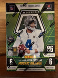 2025 Panini Mosaic Football Trading Cards Blaster Box-36 Cards