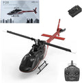 Hanll YUXIANG F08 Bell 206 RC Helicopter for Adults 1/27 2.4G 6CH Brushless Direct-Drive 6G Flybarless RC Helicopter with 6-Axis Gyro Optical Flow Positioning RTF/ 1 Battery
