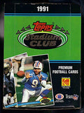 1991 Topps Stadium Club Football Set Wax Pack Box Brett Favre Rookie Card POSSBL