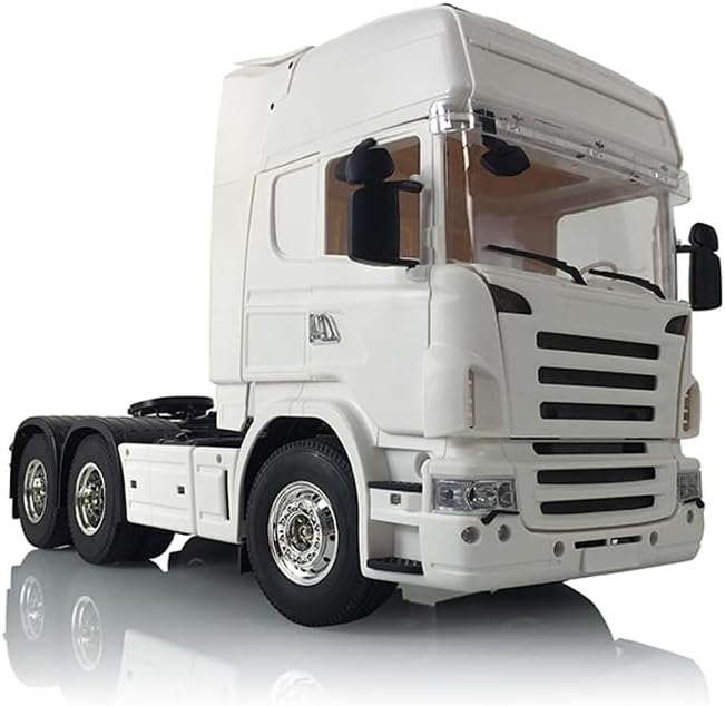 US in Stock 1/14 RC 3Axle Highline Trailer Tractor Truck Car Shell Body 2C Hobby Grade Model for Adult Cab not Assembled.