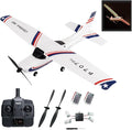 P707pro RC Airplane 3D6G Upgraded 2.4Ghz 3CH Fixed Wing RC Plane with 1020 Motor CESSNA-182 Remote Control Plane for Adults (Light Version)