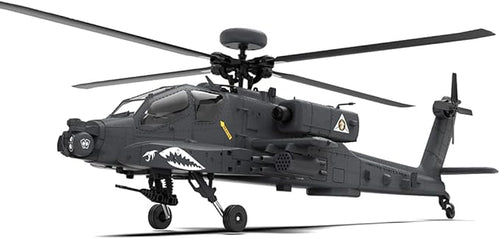 1/32 F11-S AH64 Apacche RC Helicopter 2.4G 6CH RC Dual-axis Co-Drive Flybarless 6G/3D Stunt Airplane Model with GPS and Camera (RTF Version)