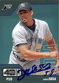 Sports Memorabilia Autograph Warehouse 247779 Jorge Sosa Autographed Baseball Card - Tampa Rays 2002 Upper Deck Fortyman - No. 131