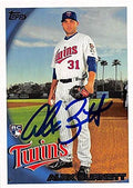 Sports Memorabilia Autograph Warehouse 245164 Alex Burnett Autographed Baseball Card - Minnesota Twins 2010 Topps - No. 469 Rookie