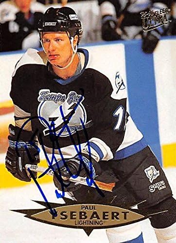 Sports Memorabilia Autograph Warehouse 224168 Paul Ysebaert Autographed Hockey Card - Tampa Bay Lightning FT 1995 Fleer Ultra - No. 157