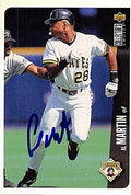 Sports Memorabilia Autograph Warehouse 244508 Al Martin Autographed Baseball Card - Pittsburgh Pirates FT 1996 Upper Deck - No. 682