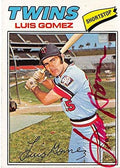 Sports Memorabilia Autograph Warehouse 245315 Luis Gomez Autographed Baseball Card - Minnesota Twins 1977 Topps - No. 13