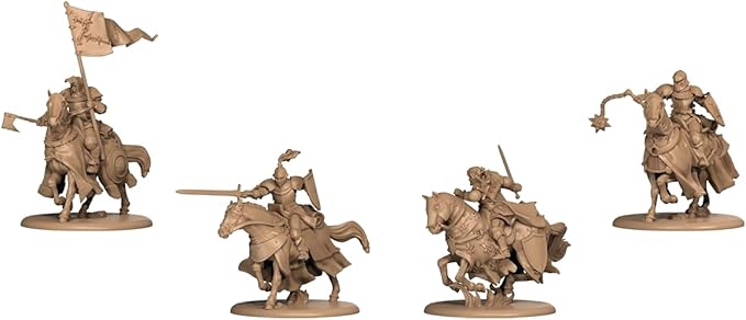 A Song of Ice and Fire Tabletop Miniatures Game Brotherhood Sworn Knights Starter Set - Strategy Game for Adults Ages 14+ 2+ Players 45-60 Minute Playtime Made by CMON