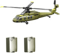 UH-60 2.4G 5CH Flybarless Scale RC Helicopter Model with Barometric Altitude Hold Optical Flow Positioning One-Key Inverted Flight (RTF)