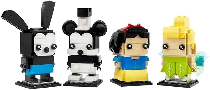 LEGO BrickHeadz Disney 100th Celebration Mickey Mouse Snow White Tinkerbell &amp Oswald The Lucky Rabbit