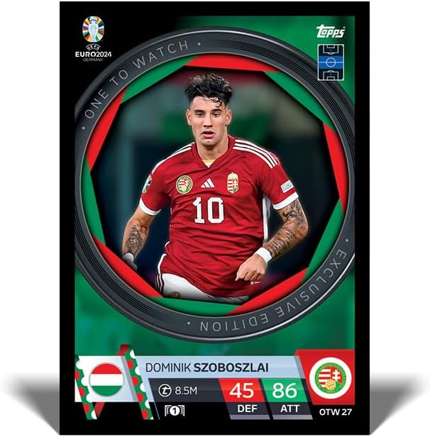 Topps Official Match Attax for 2024 European Football Championship - Tournament Box (30 Exclusive Packages)
