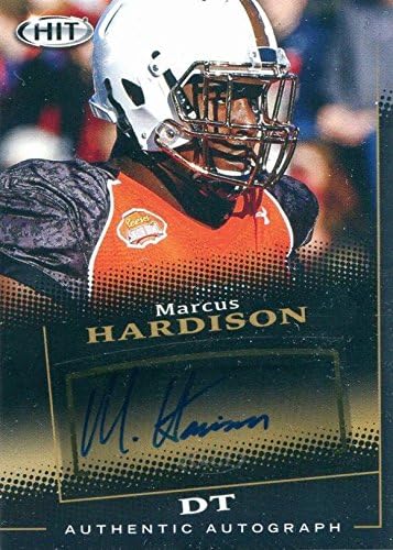 Sports Memorabilia Autograph Warehouse 291357 2015 Sage Hit Marcus Hardison Autographed No.A121 Rookiefootball Card - Arizona State Sun Devils