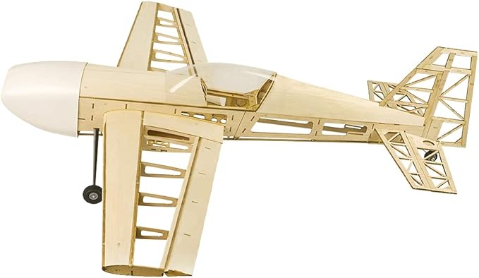 Viloga Upgrade Extra330 Airplane Kit - 39 Balsa Wood Model Plane DIY Flying Model for Adults (KIT Only No TX&ampRX &amp Power System)