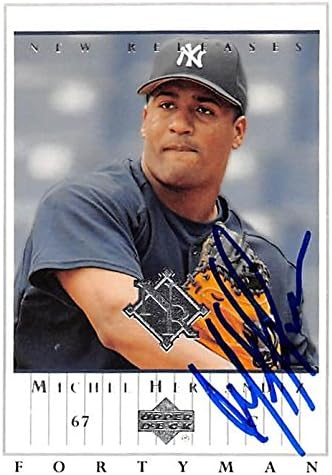 Sports Memorabilia Autograph Warehouse 248211 Michel Hernandez Autographed Baseball Card - New York Yankees FT 2003 Upper Deck Forty Man - No. 882