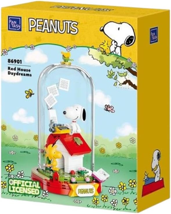 PAN TASY Set Construction Figure Pantasy Peanuts His Typewriter (86901)