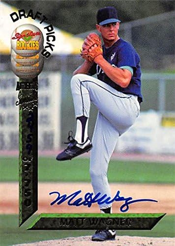 Sports Memorabilia Autograph Warehouse 248664 Matt Wagner Autographed Baseball Card - Seattle Mariners 1994 Signature Rookies - No. 64