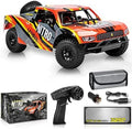 1/8 Scale Brushless RC Cars for AdultsMax 40mph Electric Off-Road Monster TruckWaterproof High Speed RC Car 4WD Remote Control Car with 3S Lipo 30+ Min Play All Terrain
