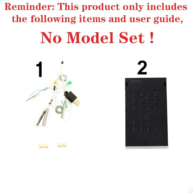 LED Light Set Compatible with Lego 10359 Fountain Garden Icons Building Blocks Model - Model Set NOT Included