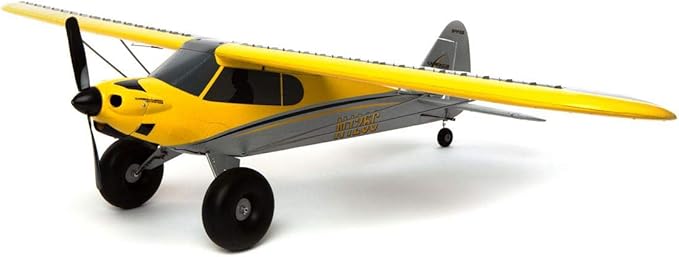 HobbyZone RC Airplane Carbon Cub S 2 1.3m Ready-to-Fly (Transmitter Battery and Charger Included) with Safe HBZ32000 Yellow MultiUnisex Adult