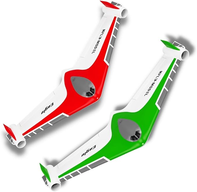 Eagle Twin 40mm EDF Flying Wing with Gyro RC Airplane RC Racing Aircraft PNP (Transmitter Receiver or Battery not Included) (Green)