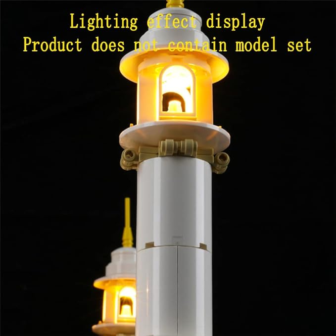 LED Light Kit Compatible with Lego 10256 Taj Mahal (Ver.2017) - Lighting Set for Creator Building Model (Model Set Not Included)
