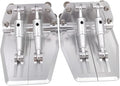 RC Boat Trim Flaps Simulate Trim Tabs 68mm*57mm for Nitro Methanol Gasoline RC Racing Boat Speed Mono Oral Vee Boat