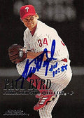 Sports Memorabilia Autograph Warehouse 244687 Paul Byrd Autographed Baseball Card - Philadelphia Phillies FT 2000 Skybox Dominion - No. 242
