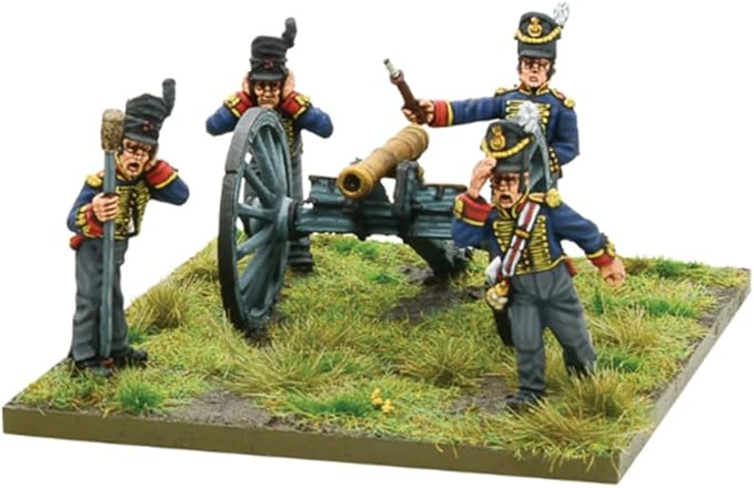 Warlord Games Wargames Delivered Black Powder Waterloo Second Edition Game - Role Playing Strategy Board Game for Adults Tabletop 19th Century Wargaming - Tabletop Military History RPG w/Terrain