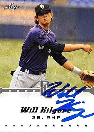 Autograph Warehouse 301797 2013 Leaf Deaft Will Kilgore Autographed No.67 Baseball Card - Georgia State