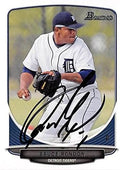 Sports Memorabilia Autograph Warehouse 302278 2013 Bruce Rondon Autographed No.BP24 Baseball Card - Detroit Tigers