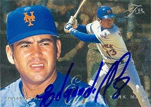 Sports Memorabilia Autograph Warehouse 291619 1995 Fleer Flair Edgardo Alfonzo Autographed No.380 Baseball Card - New York Mets SC