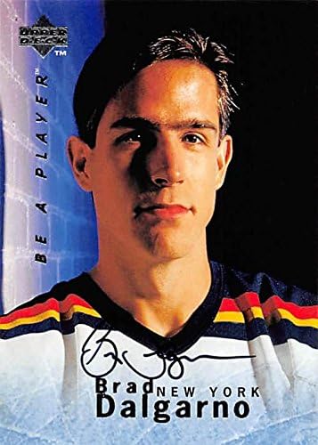 Sports Memorabilia Autograph Warehouse 248982 Brad Dalgarno Autographed Hockey Card - New York Islanders 1996 Upper Deck BAP - No. S10