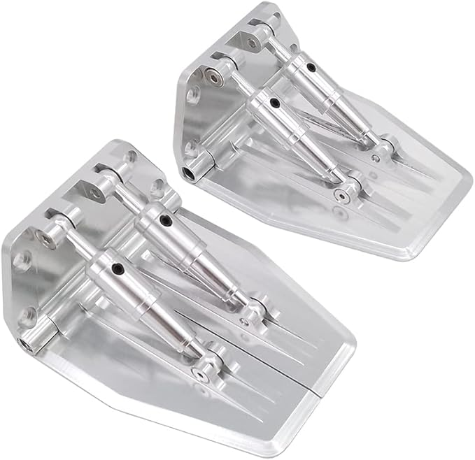 RC Boat Trim Flaps Simulate Trim Tabs 68mm*57mm for Nitro Methanol Gasoline RC Racing Boat Speed Mono Oral Vee Boat